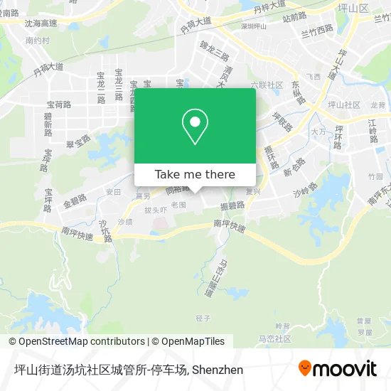 坪山街道汤坑社区城管所-停车场 map