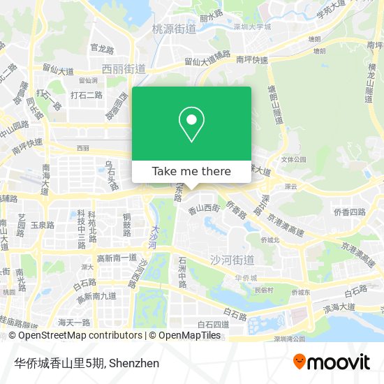 华侨城香山里5期 map