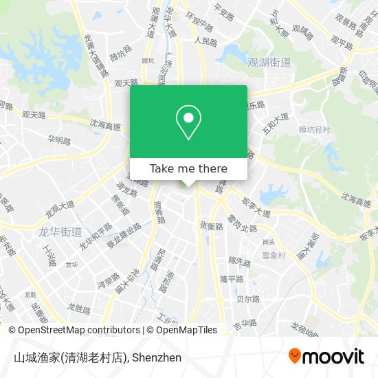 山城渔家(清湖老村店) map