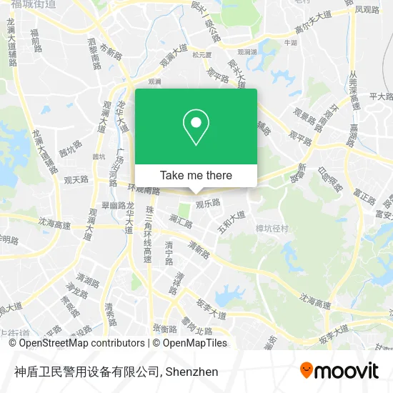神盾卫民警用设备有限公司 map