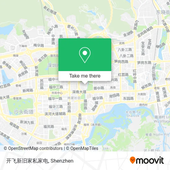 开飞新旧家私家电 map