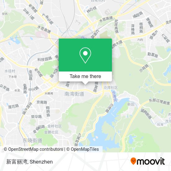 新富丽湾 map