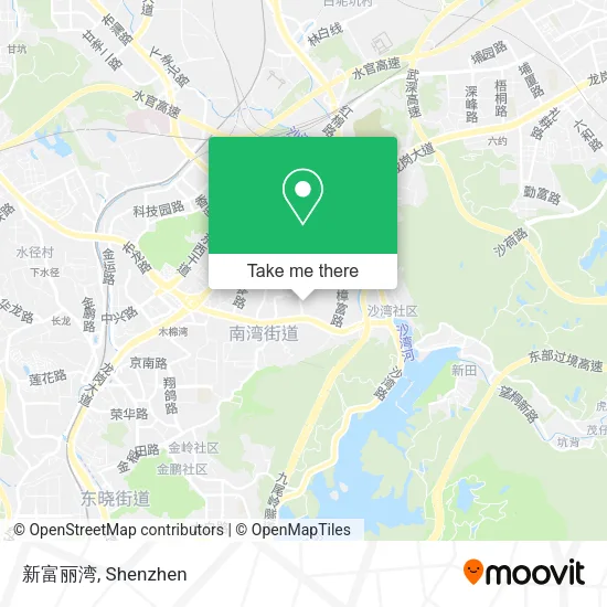 新富丽湾 map