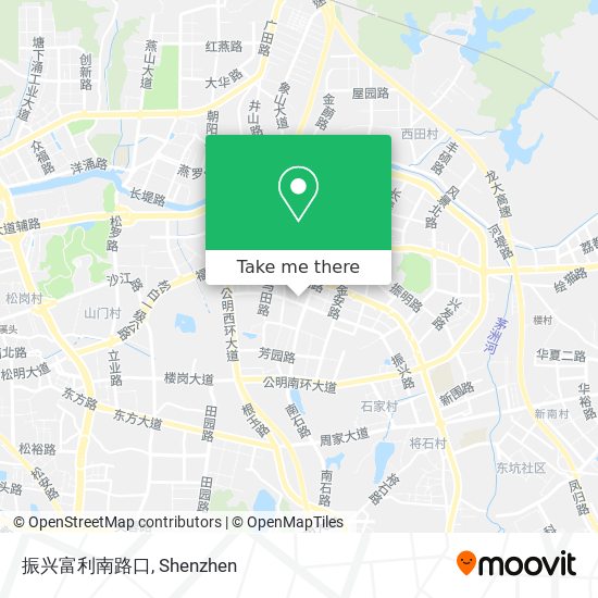 振兴富利南路口 map