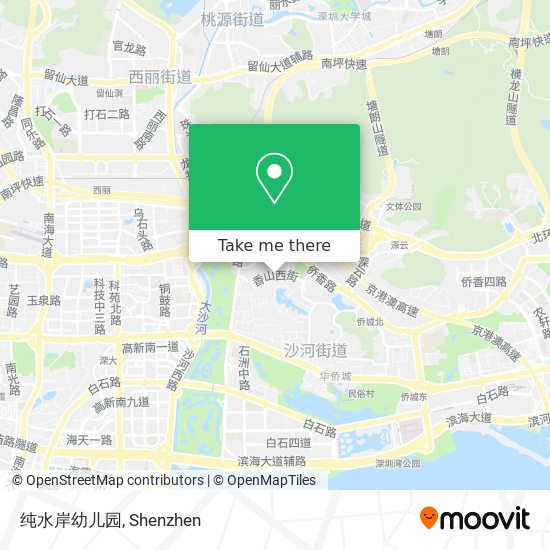 纯水岸幼儿园 map