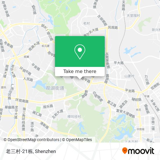 老三村-21栋 map