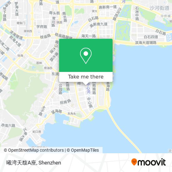 曦湾天馥A座 map