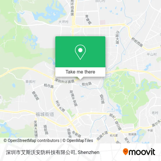 深圳市艾斯沃安防科技有限公司 map
