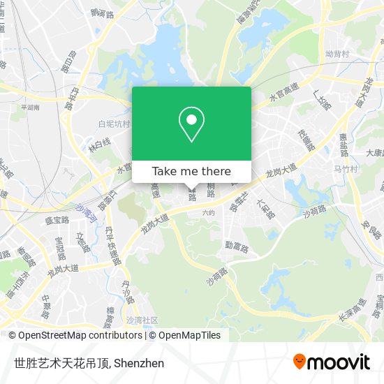 世胜艺术天花吊顶 map