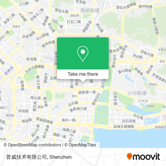 普威技术有限公司 map