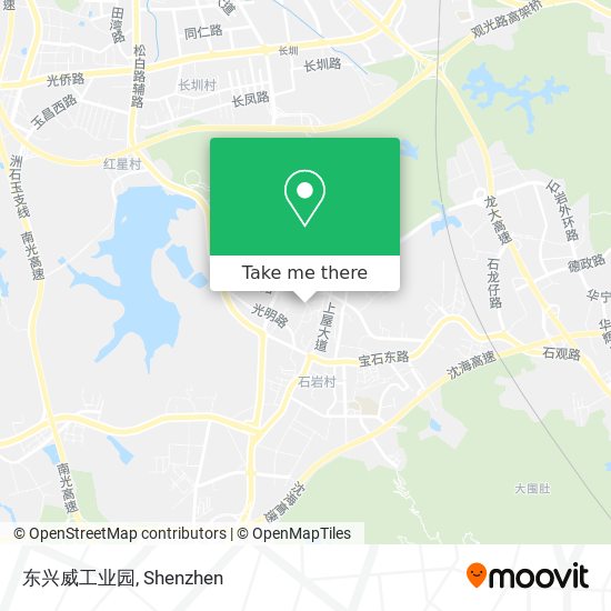 东兴威工业园 map