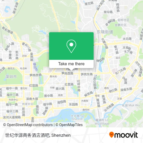 世纪华源商务酒店酒吧 map