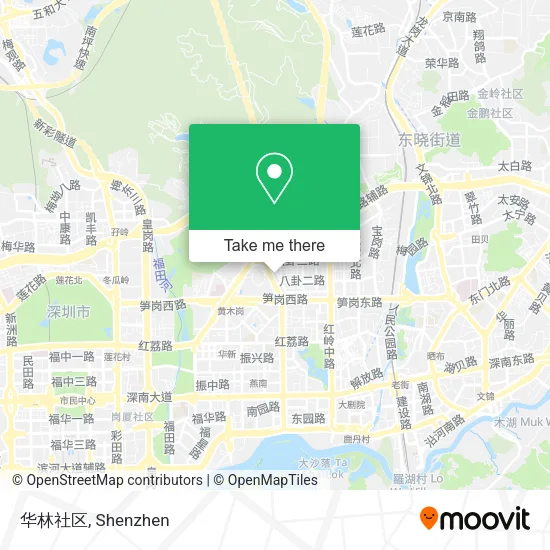 华林社区 map
