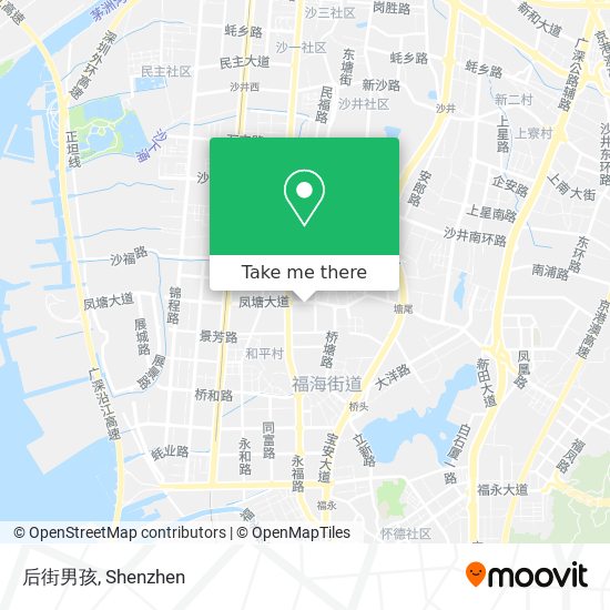 后街男孩 map