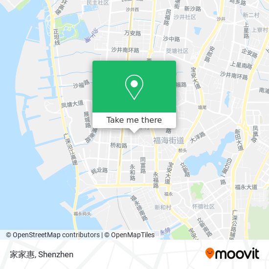 家家惠 map
