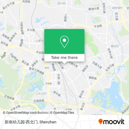 新南幼儿园-西北门 map