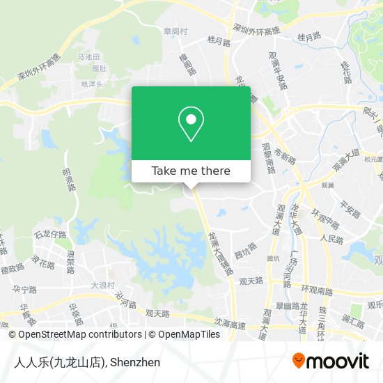 人人乐(九龙山店) map