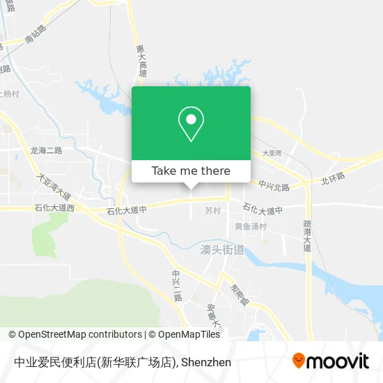 中业爱民便利店(新华联广场店) map