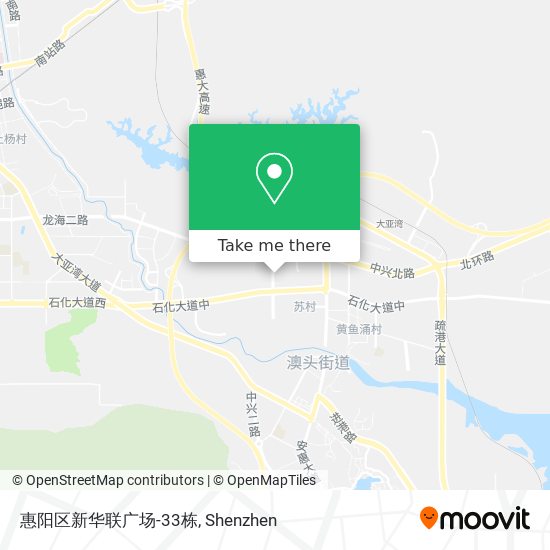 惠阳区新华联广场-33栋 map