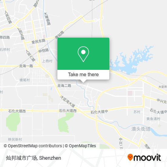 灿邦城市广场 map