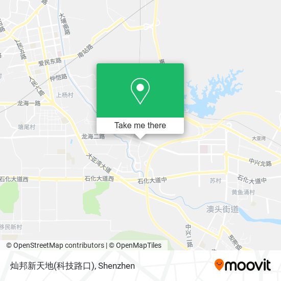灿邦新天地(科技路口) map