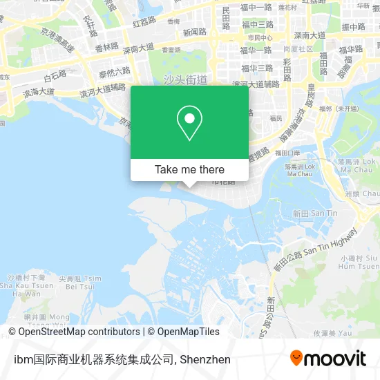 ibm国际商业机器系统集成公司 map