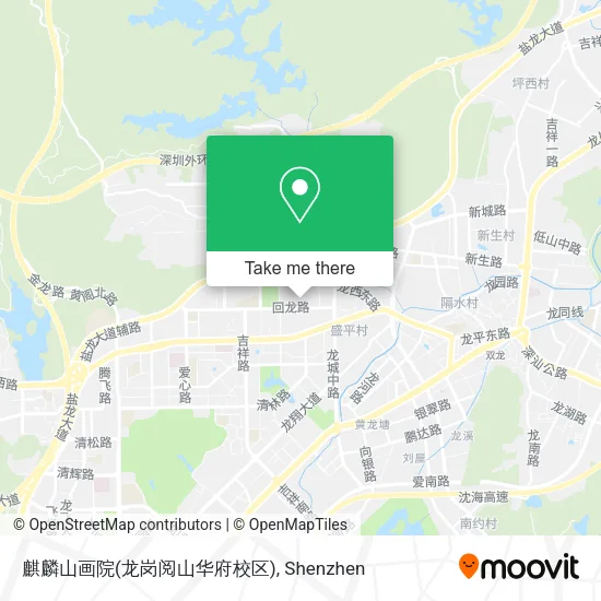 麒麟山画院(龙岗阅山华府校区) map