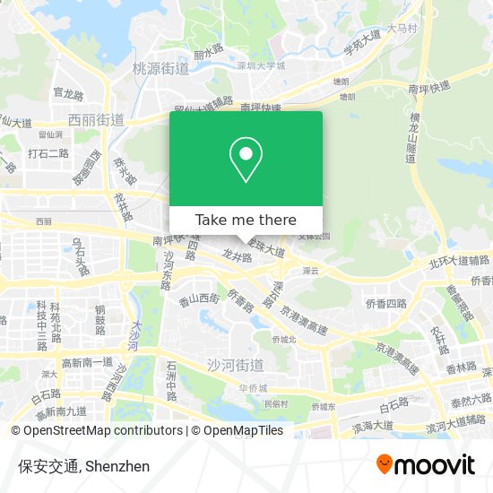 保安交通 map