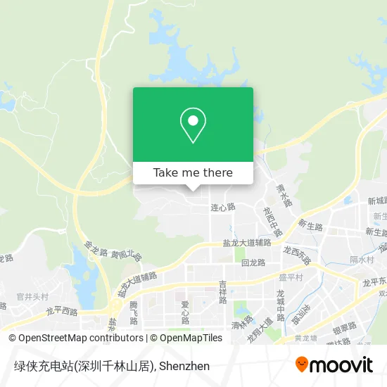 绿侠充电站(深圳千林山居) map