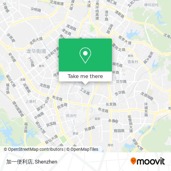 加一便利店 map