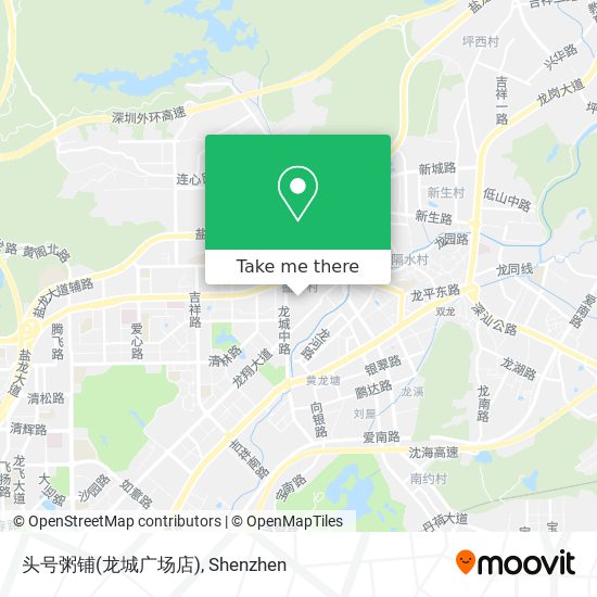 头号粥铺(龙城广场店) map