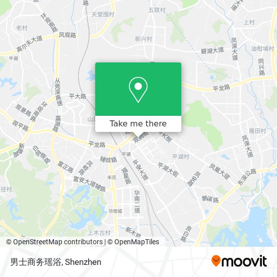 男士商务瑶浴 map