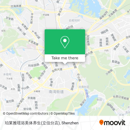 珀莱雅瑶浴美体养生(立信分店) map