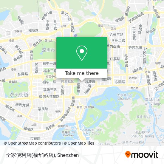 全家便利店(福华路店) map