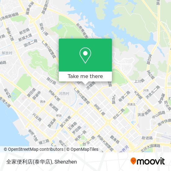 全家便利店(泰华店) map