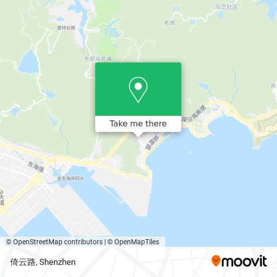 倚云路 map