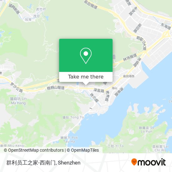 群利员工之家-西南门 map