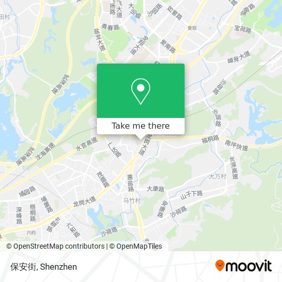 保安街 map