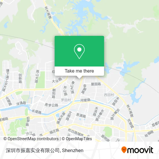 深圳市振嘉实业有限公司 map