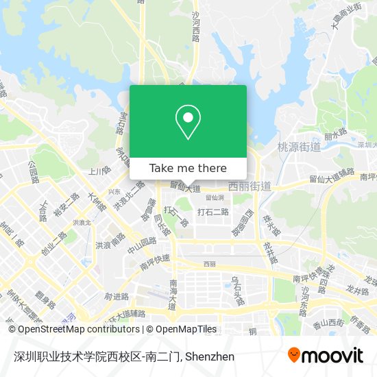 深圳职业技术学院西校区-南二门 map