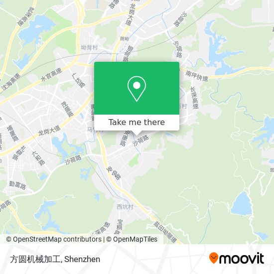 方圆机械加工 map