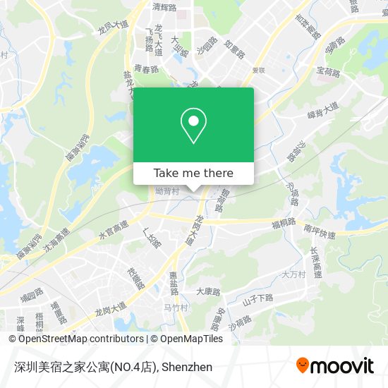 深圳美宿之家公寓(NO.4店) map