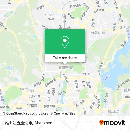 雅田达五金交电 map