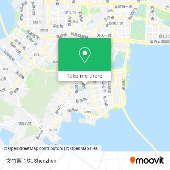文竹园-1栋 map