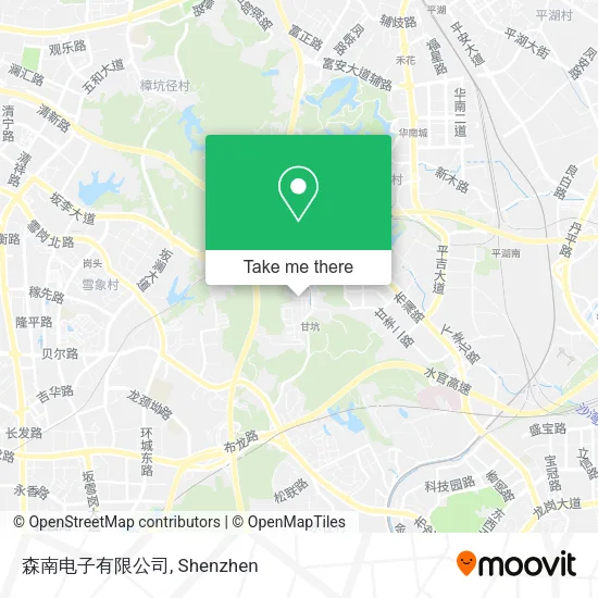 森南电子有限公司 map