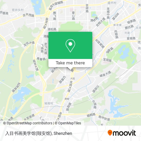 入目书画美学馆(颐安馆) map