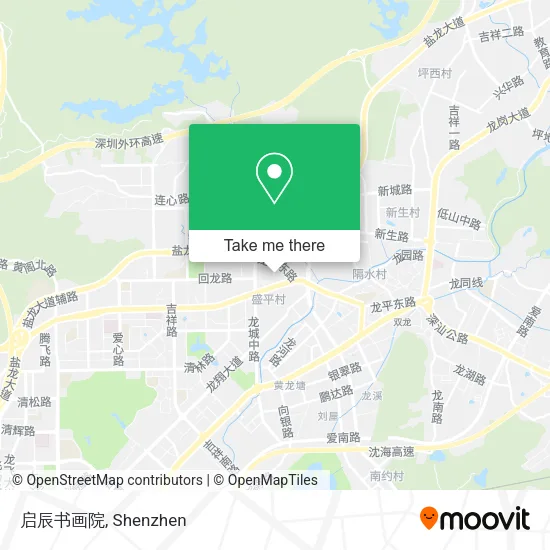 启辰书画院 map