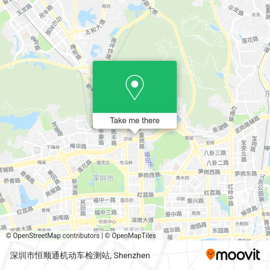 深圳市恒顺通机动车检测站 map