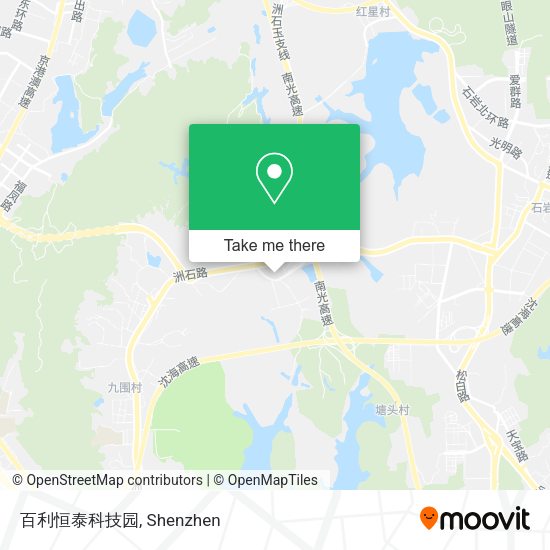百利恒泰科技园 map
