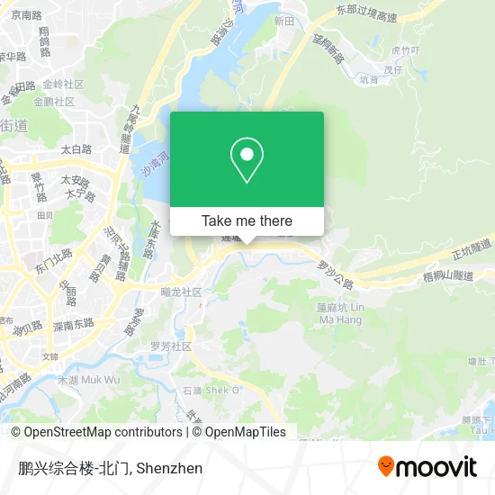 鹏兴综合楼-北门 map